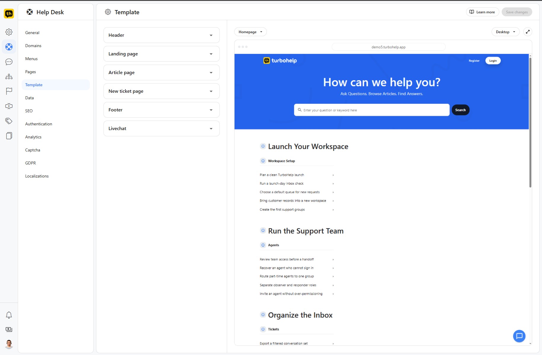 TurboHelp screenshot