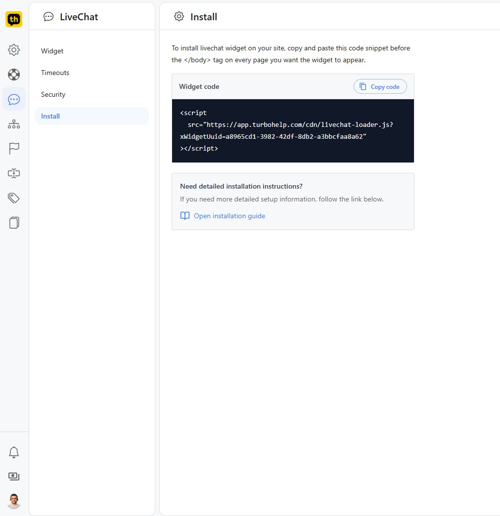 TurboHelp screenshot