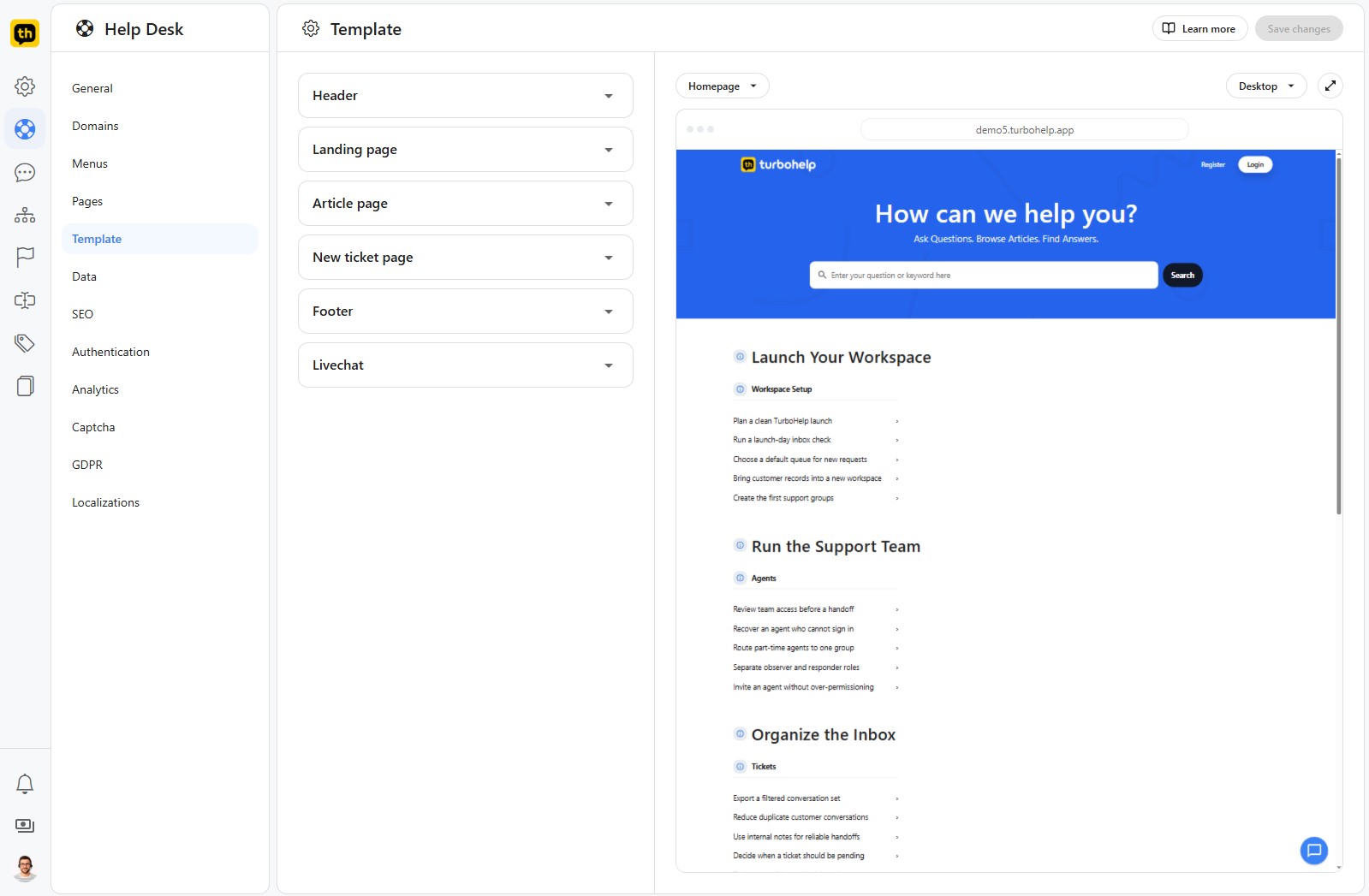 TurboHelp screenshot