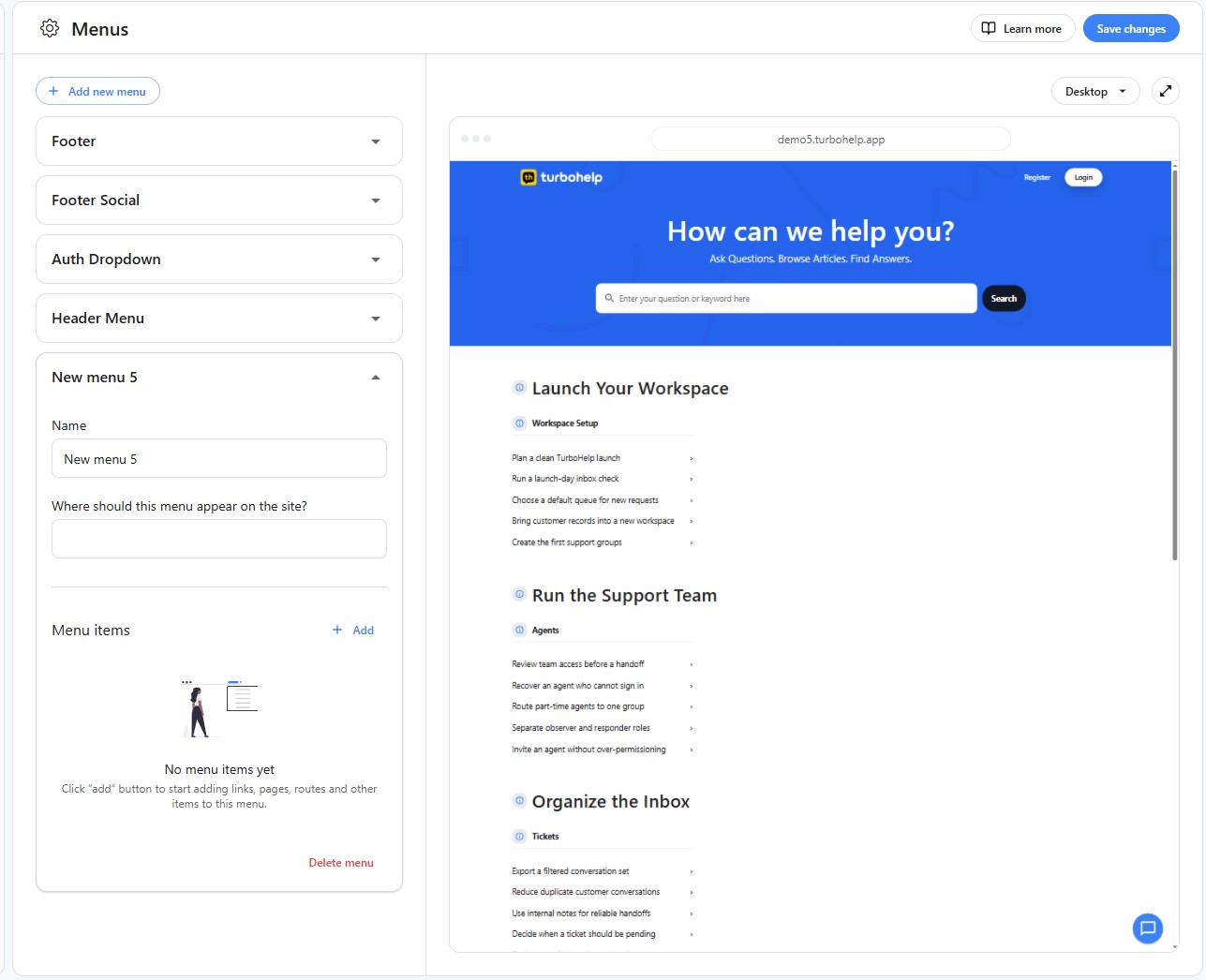 TurboHelp screenshot